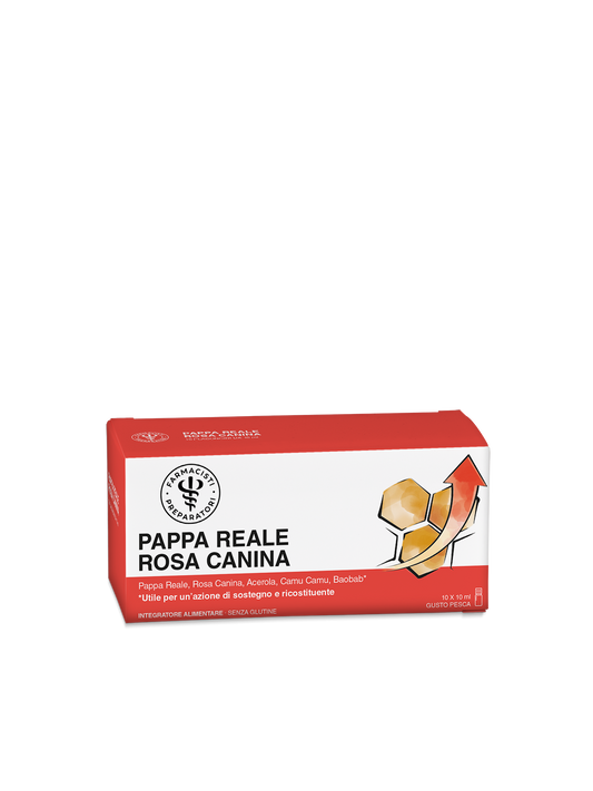 PAPPA REALE e ROSA CANINA