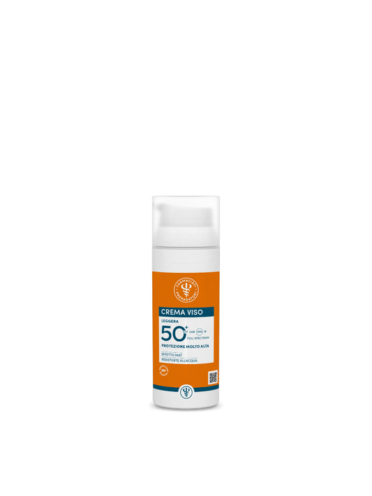 CREMA VISO SPF 50+ texture leggera